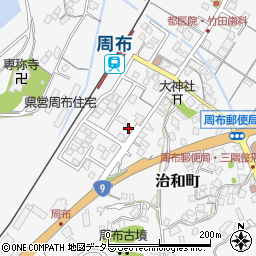 島根県浜田市治和町43周辺の地図