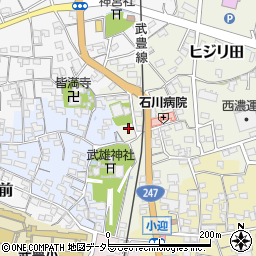 愛知県知多郡武豊町ヒジリ田26周辺の地図