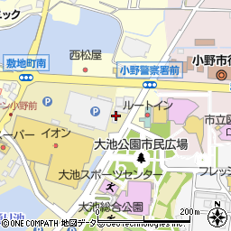 さかい珈琲 小野店周辺の地図