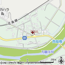 兵庫県小野市西脇町640-1周辺の地図
