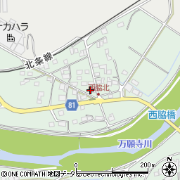 兵庫県小野市西脇町640周辺の地図
