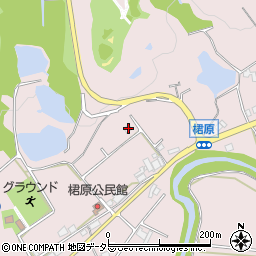 兵庫県三木市口吉川町桾原115周辺の地図
