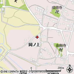 愛知県豊川市西原町岡ノ上60周辺の地図