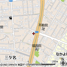 静岡県焼津市三ケ名568周辺の地図