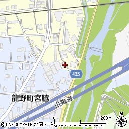 兵庫県たつの市龍野町末政233周辺の地図