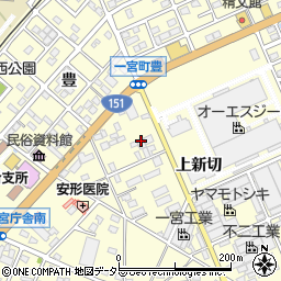 星野建具店周辺の地図