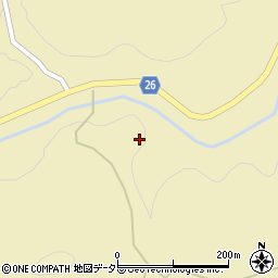 帝釈峡周辺の地図