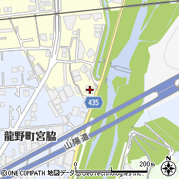 兵庫県たつの市龍野町末政211周辺の地図