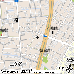 静岡県焼津市三ケ名569周辺の地図