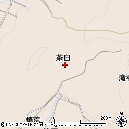 愛知県豊川市金沢町茶臼周辺の地図