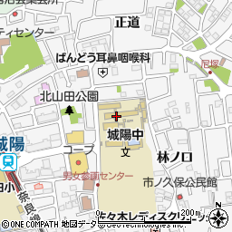 京都府城陽市寺田林ノ口35周辺の地図