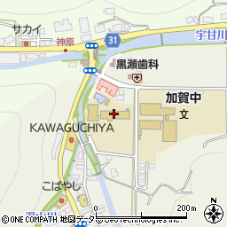吉備中央町立下竹荘小学校周辺の地図