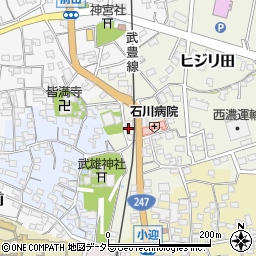 愛知県知多郡武豊町ヒジリ田29周辺の地図