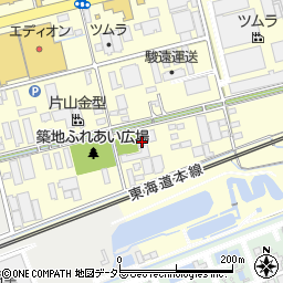 静岡県藤枝市築地639周辺の地図