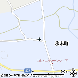 広島県庄原市永末町462周辺の地図