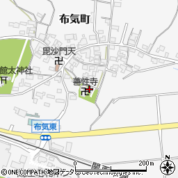 三重県亀山市布気町1704-1周辺の地図