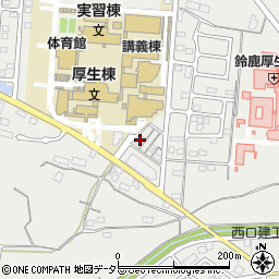 三重県鈴鹿市岸岡町1275-4周辺の地図