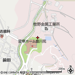 愛知県豊川市財賀町ハリマダ周辺の地図