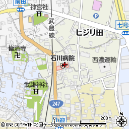 石川病院（聖会）周辺の地図