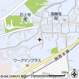 三重県亀山市和田町15周辺の地図