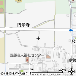 京都府城陽市寺田円浄寺周辺の地図