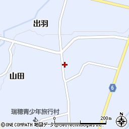 島根県邑智郡邑南町出羽608周辺の地図