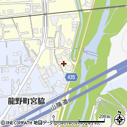 兵庫県たつの市龍野町末政212周辺の地図