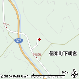 滋賀県甲賀市信楽町下朝宮467周辺の地図