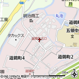 大阪府高槻市道鵜町3丁目5-2周辺の地図