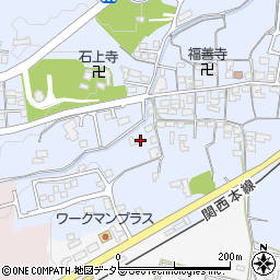 三重県亀山市和田町9周辺の地図