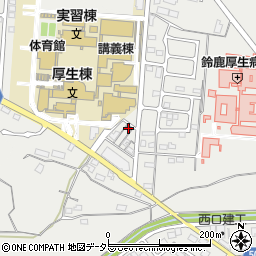 三重県鈴鹿市岸岡町1275-10周辺の地図