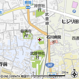 愛知県知多郡武豊町ヒジリ田27周辺の地図