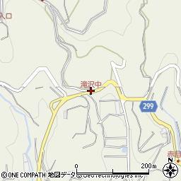 滝沢中周辺の地図