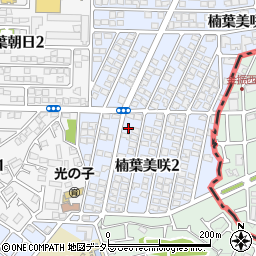 大阪府枚方市楠葉美咲2丁目3-16周辺の地図