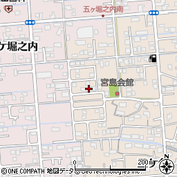 静岡県焼津市三ケ名647周辺の地図