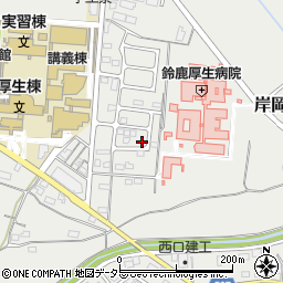 三重県鈴鹿市岸岡町3120周辺の地図