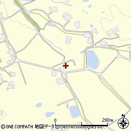 兵庫県神戸市北区大沢町日西原2850周辺の地図