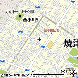 焼津市医師会居宅介護支援事業所周辺の地図
