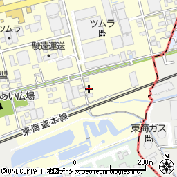 静岡県藤枝市築地347周辺の地図