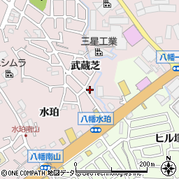 ＰＣシステムサービス枚方・八幡店周辺の地図