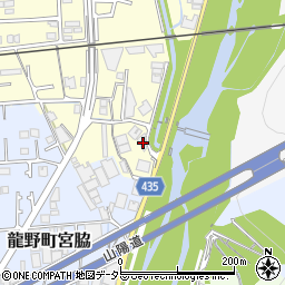 兵庫県たつの市龍野町末政210周辺の地図