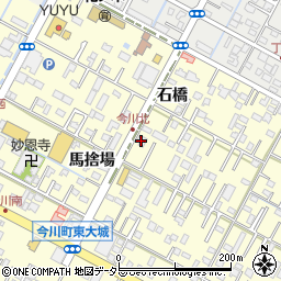 コメダ珈琲店西尾今川店周辺の地図