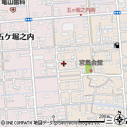 静岡県焼津市三ケ名647-17周辺の地図