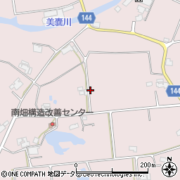 兵庫県三木市口吉川町南畑周辺の地図