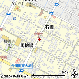 コメダ珈琲店 西尾今川店周辺の地図