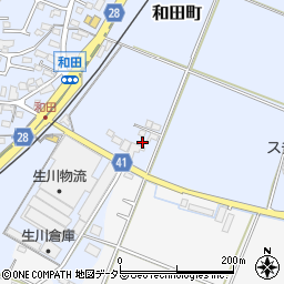 三重県亀山市和田町1690周辺の地図
