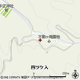 愛知県幸田町（額田郡）荻（四ツケ入）周辺の地図