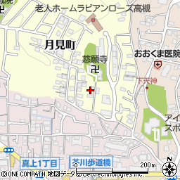 慈願寺周辺の地図