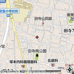 サニーハイツ田寺Ａ棟周辺の地図