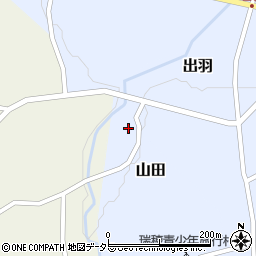 島根県邑智郡邑南町山田117周辺の地図